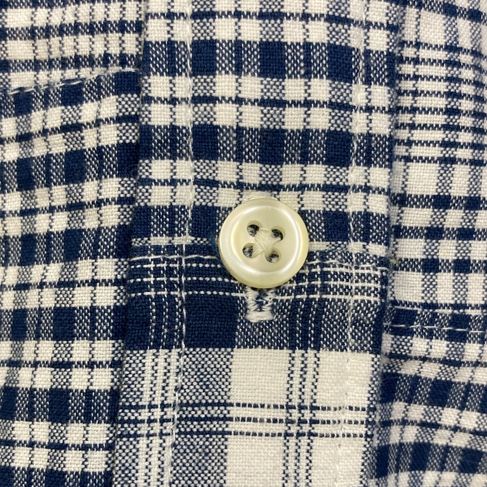 Lauren Rl Plaid Patchwork Blouse - image 3